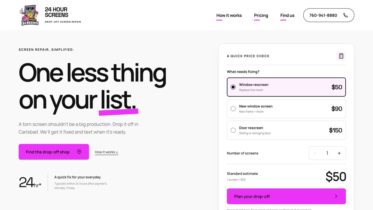 Preview of Screen Simple